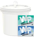 San Jamar 38003 WipesPlus® Empty Bucket
