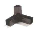 San Jamar 900231 Carlisle - Sneeze Guard Assembly Block - 1"