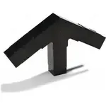 San Jamar 900503 Carlisle - Sneeze Guard Assembly Block - 1"