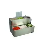 San Jamar B6706INL EZ-Chill™ Step Condiment Center