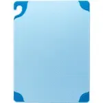 San Jamar CBG912BL Saf-T-Grip® X-Pediter™ Cutting Board