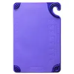 San Jamar CBG912PR Saf-T-Grip® Allergen Saf-T-Zone™ Cutting Board