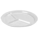 San Jamar KL10202 Carlisle - Kingline™ 3-Compartment Plate