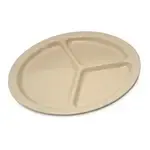 San Jamar KL10225 Carlisle - Kingline™ 3-Compartment Plate