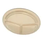 San Jamar KL10225 Carlisle - Kingline™ 3-Compartment Plate