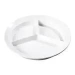 San Jamar KL20302 Carlisle - Kingline™ 3-Compartment Plate