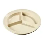San Jamar KL20325 Carlisle - Kingline™ 3-Compartment Plate