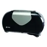 San Jamar R4070BKSS Summit Twin Bath Tissue Dispenser