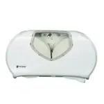 San Jamar R4070WHCL Summit Twin Bath Tissue Dispenser