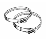 Somat 08-A-19 Stainless Steel Clamps