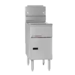 Southbend SB18 51 - 90 lb. Gas Floor Model Full Pot Fryer with Millivolt Thermostatic Controls - 140,000 BTU
