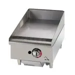 Star 615TF Star-Max® 15'' Countertop Gas Griddle with Thermostatic Controls - 28,300 BTU