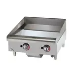 Star 624TCHSF Star-Max® 24'' Countertop Gas Griddle with Thermostatic Controls - 56,600 BTU