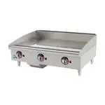 Star 636MF Star-Max® 36'' Countertop Gas Griddle with Manual Controls - 84,900 BTU