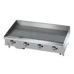 Star 648TSPF Star-Max® 48'' Countertop Gas Griddle with Thermostatic Controls - 113,200 BTU