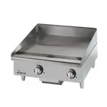 Star 724TA Ultra-Max® 24'' Countertop Electric Griddle with Thermostatic Controls