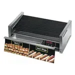 Star 75STBDE Grill-Max® 35.75'' Slanted Top Countertop Hot Dog Roller Grill with Electronic Controls