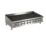 Star 8060CBB 60" Gas Countertop Standard Duty Lava Rocks Charbroiler with Manual Control - 200,000 BTU