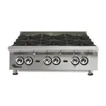 Star 808HA 8 Burner Countertop Gas Hotplate / Range with Manual Controls - 30,000 BTU