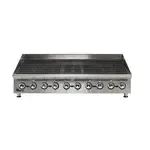 Star 8160RCBB 60" Gas Countertop Standard Duty Radiant Charbroiler with Manual Control - 200,000 BTU