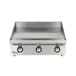 Star 836MA Ultra-Max® 36'' Countertop Gas Griddle with Manual Controls - 90,000 BTU