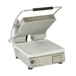 Star PGT14 Sandwich / Panini Grill, Single, with 14.5" W x 14.2"D Grooved Aluminum Cooking Surface 