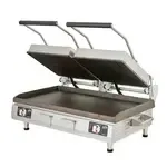 Star PSC28ITGT Sandwich / Panini Grill, Dual, with 28" W Grooved Top & Smooth Bottom Cooking Surface 