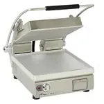 Star PST14 Sandwich / Panini Grill, Single, with 14.5" W x 14.2"D Smooth Aluminum Cooking Surface 