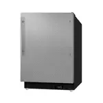 Summit Commercial ALFZ37BSSHV 19.88'' Section Undercounter Freezer with and Compressor