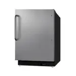 Summit Commercial ALR47BSSTB 19.88'' Section Undercounter Refrigerator with and Compressor