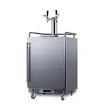 Summit Commercial BC74OSCOMTWIN Draft Beer Cooler - , Capacity,