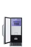 Summit Commercial BIM44G 14.50" Ice Maker With Bin, Cube-Style - 50-100 lbs/24 Hr Ice Production, Air-Cooled