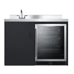 Summit Commercial CK48NCSINKL All-in-one kitchenette