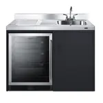 Summit Commercial CK48NCSINKR All-in-one kitchenette