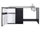Summit Commercial CK72ADARBF All-In-One Kitchenette