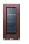Summit Commercial
CL156BV1PNR
 14.75'' 

 Section

Refrigerated Glass Door Merchandiser