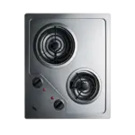 Summit Commercial CR2B224S Hotplate, Built-In, Electric