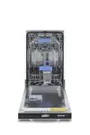 Summit Commercial DW183WADA Built-in white door dishwasher