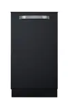 Summit Commercial DW184BADA Built-in black door dishwasher