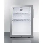 Summit Commercial
MB27GLSS
 15.88'' 
 Section
Undercounter Refrigerator with





and Compressor