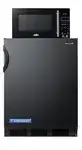 Summit Commercial MRF66BKA Refrigerator Microwave Combo