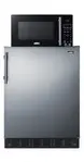 Summit Commercial MRF6BK2SSA Combination refrigerator/microwave