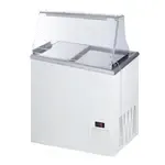 Summit Commercial NOVA22PDC Display Case, Dipping, Gelato/Ice Cream