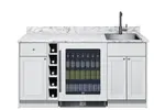 Summit Commercial OASISWH35 Turnkey Oasis Wet Bar