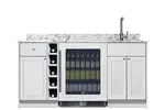 Summit Commercial OASISWH35 Turnkey Oasis Wet Bar