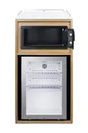 Summit Commercial QCSSF2OAK 20.50'' Section Undercounter Refrigerator with and Compressor