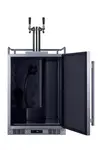 Summit Commercial SBC683OSTWINCFB Outdoor Beer & Coffee Kegerator