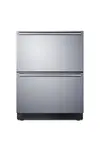 Summit Commercial
SDHDR2446
 23.50'' 
 Section
Undercounter Refrigerator with





and Compressor