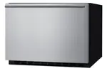 Summit Commercial SDR24 23.38'' Section Undercounter Refrigerator with and Compressor