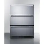 Summit Commercial
SP6DS3D
 23.38'' 
 Section
Undercounter Refrigerator with





and Compressor